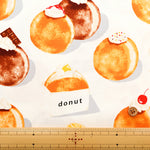 Cotton Oxford Fabric - Donut - nomura tailor