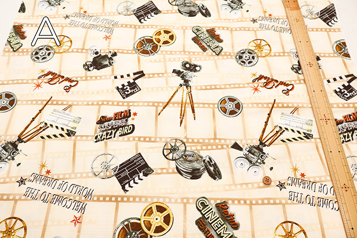 Cotton Oxford Fabric - Cinema Fabric 1 - nomura tailor
