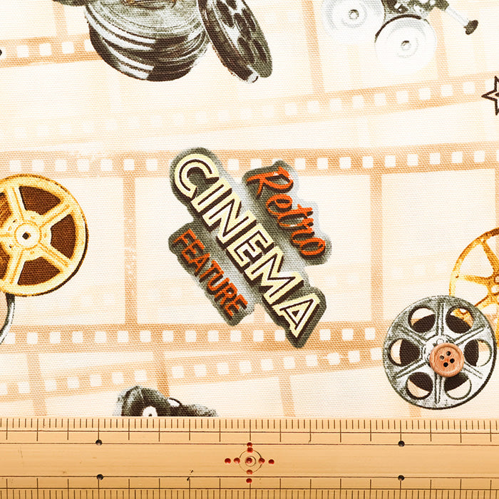 Cotton Oxford Fabric - Cinema Fabric 1 - nomura tailor