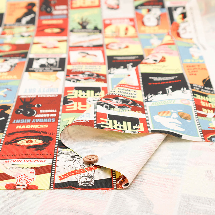 Cotton Oxford Fabric - Cinema Fabric 2 - nomura tailor
