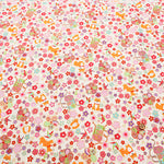 Cotton Muslin Lame (Glitter) Fabric - Waka Shiba Inu - nomura tailor