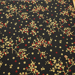 Cotton Muslin Lame (Glitter) Fabric - Plum - nomura tailor