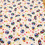 Cotton Muslin Lame (Glitter) Fabric - Medetai Fuji - nomura tailor