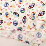 Cotton Muslin Lame (Glitter) Fabric - Medetai Fuji - nomura tailor