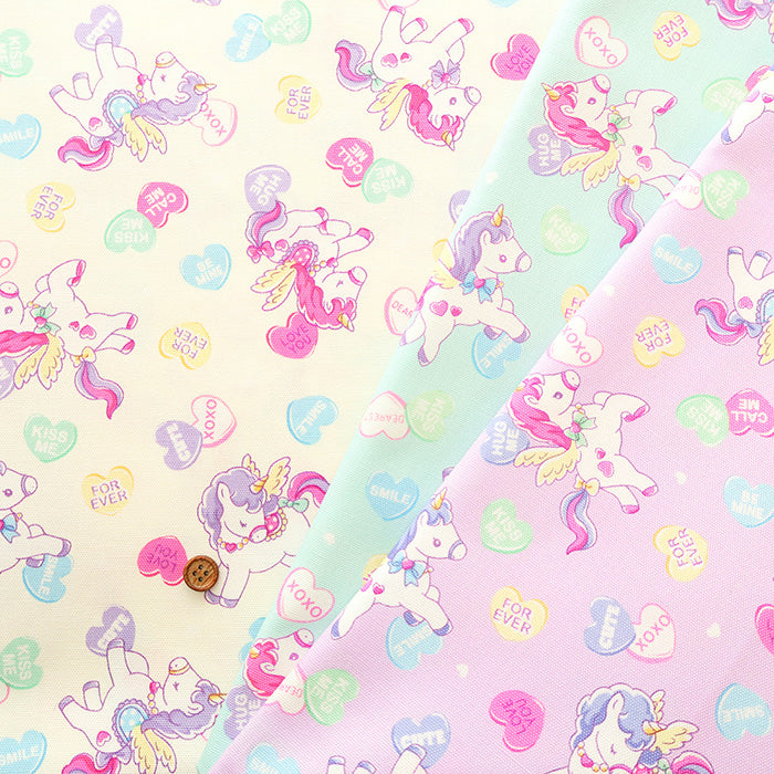 Cotton Oxford Fabric - Unicorn - nomura tailor