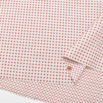 Cotton Yarn-Dyed Sashiko-Style Fabric - Cheerful Cross - nomura tailor