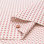 Cotton Yarn-Dyed Sashiko-Style Fabric - Cheerful Cross - nomura tailor