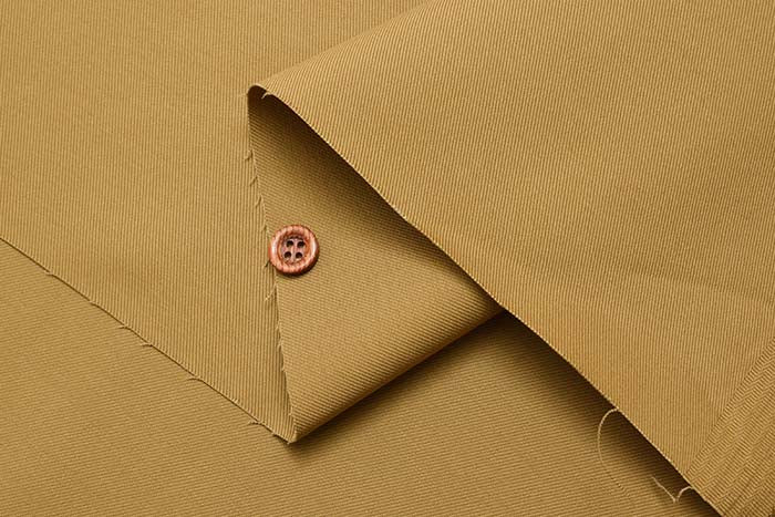 Compact chino stretch fabric plain - nomura tailor