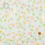 Cotton muslin Printed Fabric - un/no Little Love Letter - nomura tailor
