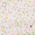 Cotton muslin Printed Fabric - un/no Little Love Letter - nomura tailor
