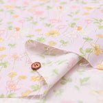 Cotton muslin Printed Fabric - un/no Little Love Letter - nomura tailor