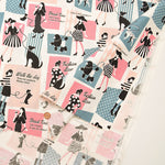 Cotton Muslin Printed Fabric - UN/NO Pretty Woman - nomura tailor