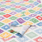 Cotton Muslin printed Fabric un/no - Mexican Motif - nomura tailor