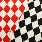 Cotton Oxford Fabric - Diamond - nomura tailor