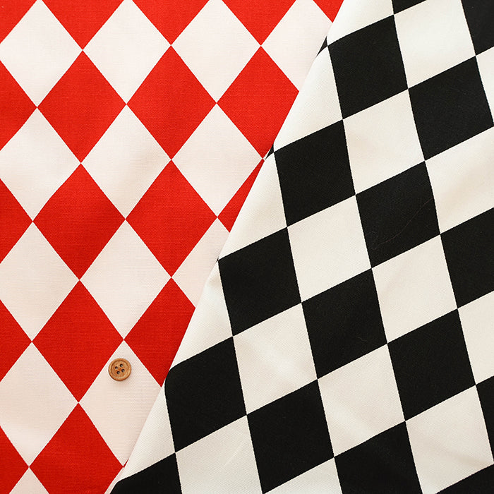 Cotton Oxford Fabric - Diamond - nomura tailor
