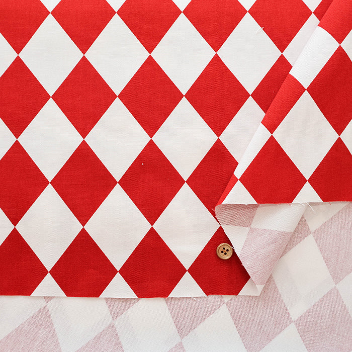 Cotton Oxford Fabric - Diamond - nomura tailor