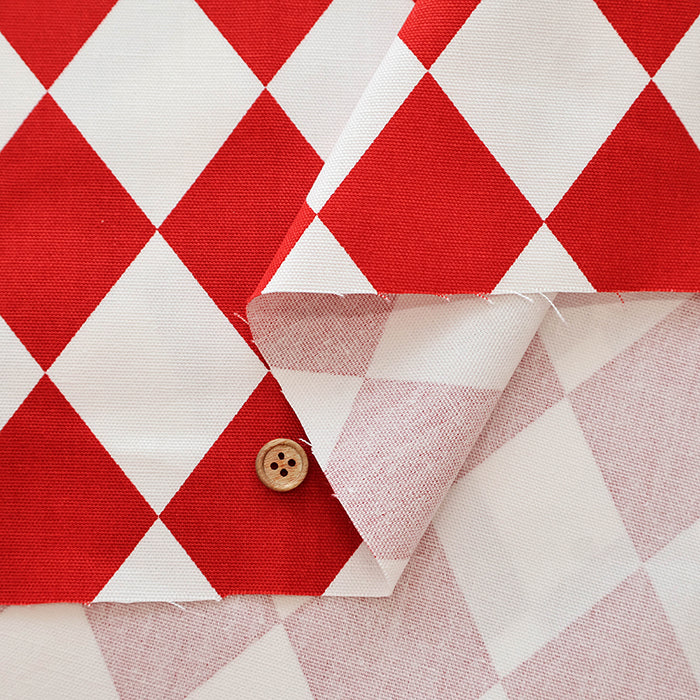 Cotton Oxford Fabric - Diamond - nomura tailor