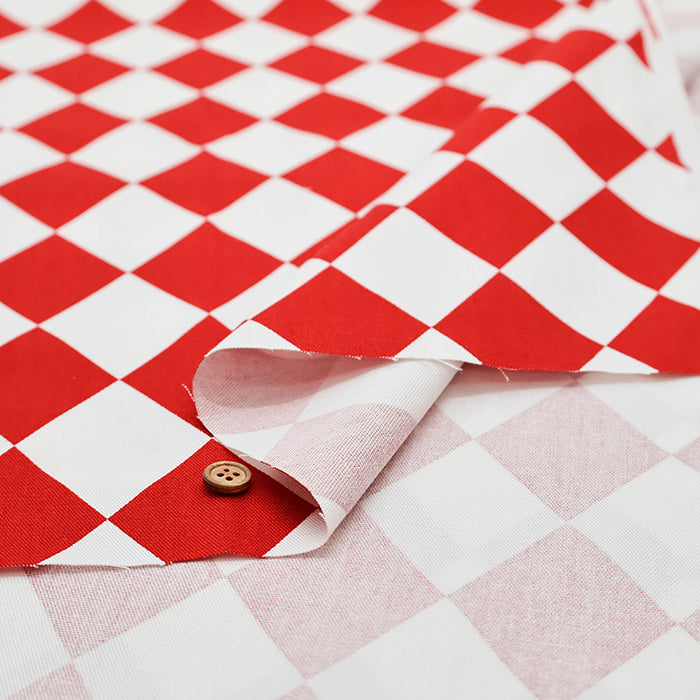 Cotton Oxford Fabric - Diamond - nomura tailor