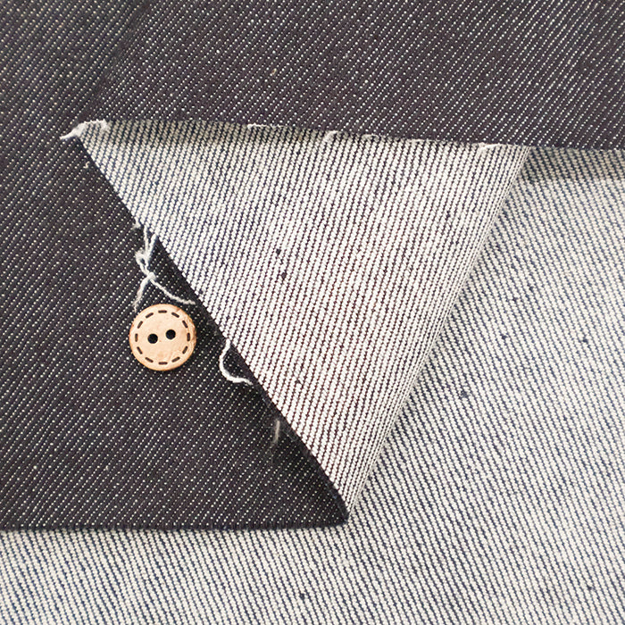 Cotton 11.5oz Stretch Denim Fabric - Plain - nomura tailor