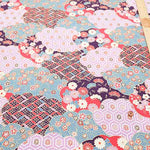 Cotton muslin  Lame (Glitter)  Fabric - Pine and seven treasure - nomura tailor
