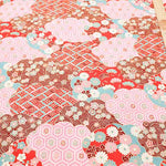 Cotton muslin  Lame (Glitter)  Fabric - Pine and seven treasure - nomura tailor