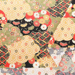 Cotton muslin  Lame (Glitter)  Fabric - Pine and seven treasure - nomura tailor