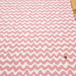 Cotton Oxford Fabric -  Wavy stripe pattern - nomura tailor