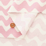 Cotton Oxford Fabric -  Wavy stripe pattern - nomura tailor