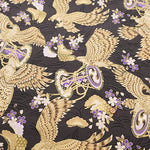 Cotton Muslin Lame (Glitter) Fabric - Hawk - nomura tailor