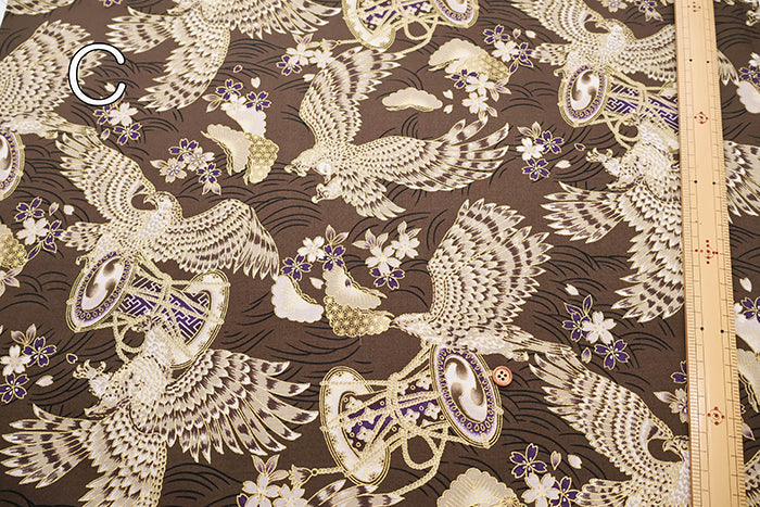 Cotton Muslin Lame (Glitter) Fabric - Hawk - nomura tailor