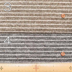 Yarn-Dyed Jazz Nep Brushed Fabric - Border - nomura tailor