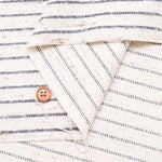 Yarn-Dyed Jazz Nep Brushed Fabric - Border - nomura tailor