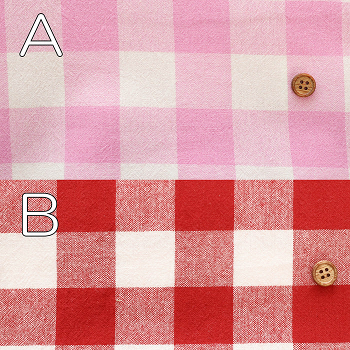 Made in China Cotton Washer-Processed Fabric - Gingham - nomura tailor