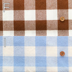 Made in China Cotton Washer-Processed Fabric - Gingham - nomura tailor
