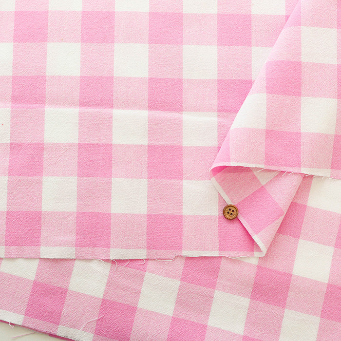 Made in China Cotton Washer-Processed Fabric - Gingham - nomura tailor