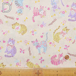 Cotton CB Print Fabric - Pretty Cat - nomura tailor