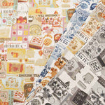 C/L Canvas print Fabric - Antique - nomura tailor
