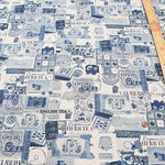 C/L Canvas print Fabric - Antique - nomura tailor