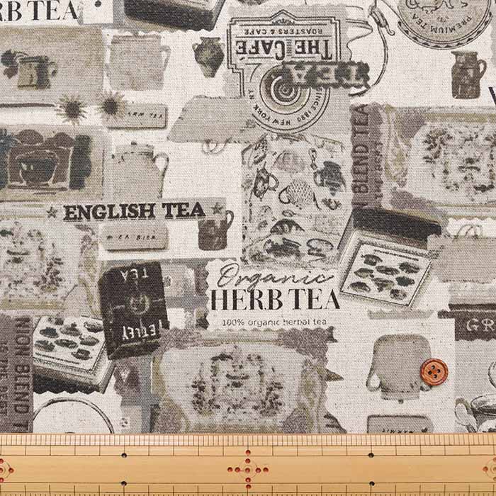 C/L Canvas print Fabric - Antique - nomura tailor
