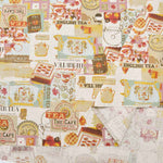 C/L Canvas print Fabric - Antique - nomura tailor