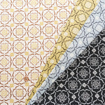 Cotton Oxford Fabric - Moroccan Flower - nomura tailor