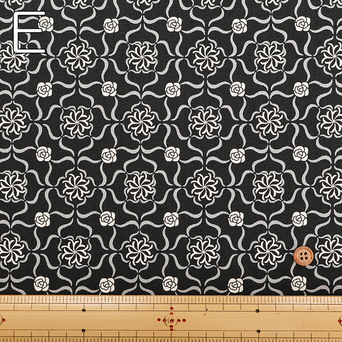 Cotton Oxford Fabric - Moroccan Flower - nomura tailor