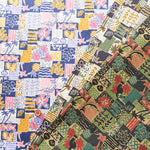Cotton Broadcloth Fabric - Hawaiian Mini Patch - nomura tailor