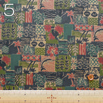 Cotton Broadcloth Fabric - Hawaiian Mini Patch - nomura tailor