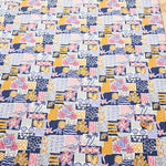 Cotton Broadcloth Fabric - Hawaiian Mini Patch - nomura tailor