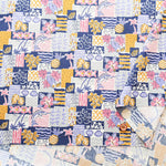 Cotton Broadcloth Fabric - Hawaiian Mini Patch - nomura tailor