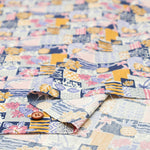 Cotton Broadcloth Fabric - Hawaiian Mini Patch - nomura tailor