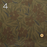 Cotton Broadcloth Overdyed Printed Fabric - Flower - nomura tailor
