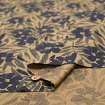 Cotton Broadcloth Overdyed Printed Fabric - Flower - nomura tailor