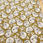 Cotton Scare Printed Fabric - Daruma - nomura tailor
